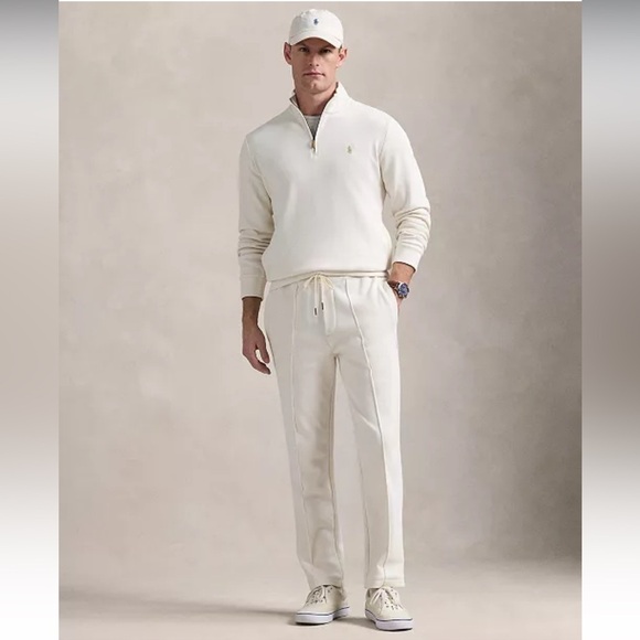 POLO RALPH LAUREN Luxury Quarter Zip Knit Sweater Buff Gorpcore Big/Tall… - Picture 7 of 12